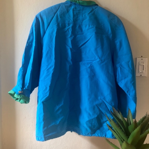 Blue and Green Light Jacket - Vintage / Retro - Picture 4 of 4